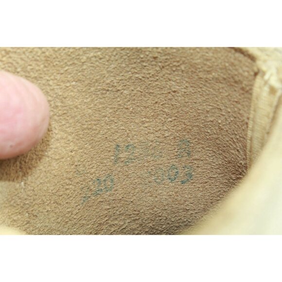 Vintage Riedell Sure Grip Skates Leather White Size 12 Inch - Picture 11 of 12